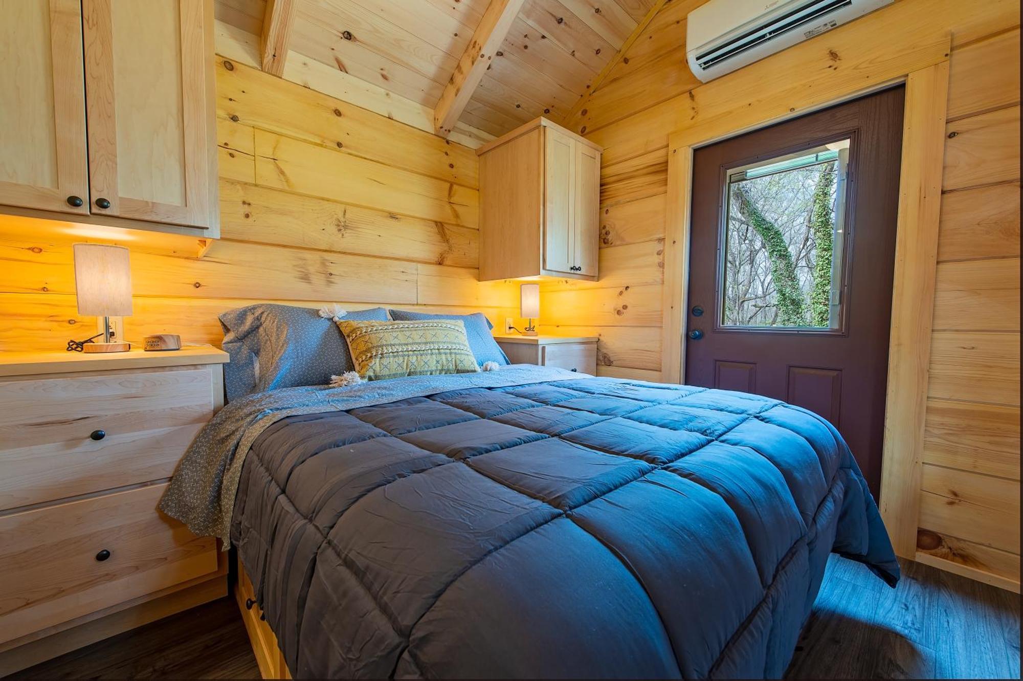 Meg Cabin Tiny Rustic Comfort On Lookout Mtn Chattanooga Exterior foto